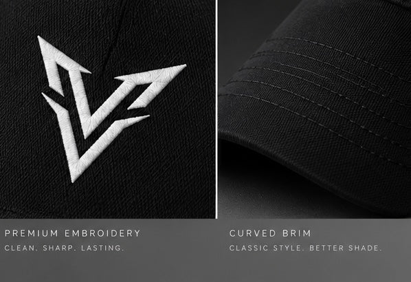 VIRAA Signature Performance Cap - Black