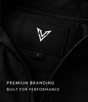 VIRAA Apex Performance Track Jacket - Black
