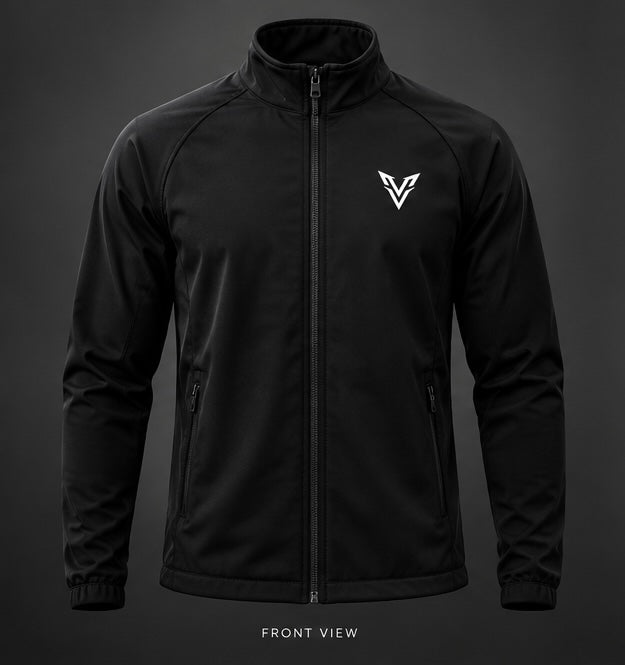 VIRAA Apex Performance Track Jacket - Black